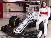 Tatiana Calderón es la primera latinoamericana en conducir un F1