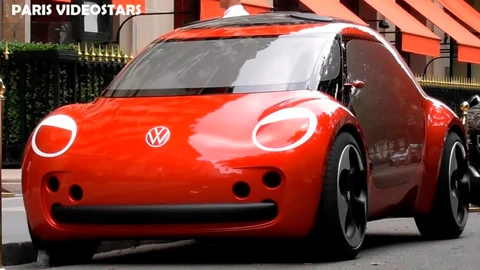 Volkswagen Beetle eléctrico concept en el mundo real