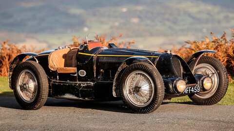 Tres raros Bugatti de los años 20s y 30s se subastarán en el Concours of Elegance 2020