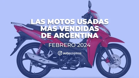 Las motos usadas más vendidas de Argentina en febrero de 2024