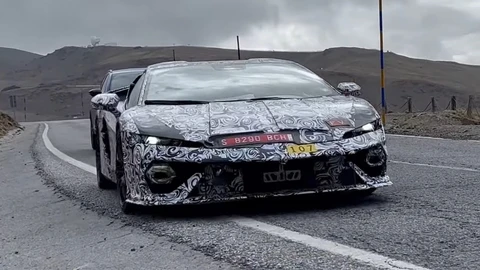 Video - Sucesor del Lamborghini Huracán se animará con un motor V8 híbrido