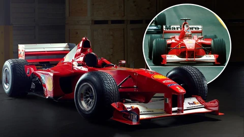 Otra gloriosa Ferrari F1 de Schumacher sale a la venta
