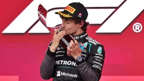 Antonelli muestra los dientes en el GP de Canadá 2026