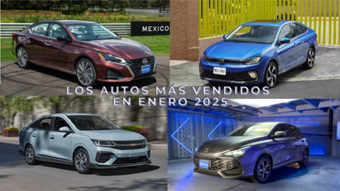 Los 10 autos más vendidos en enero 2025