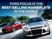 El Ford Focus es el auto más vendido del mundo en 2012
