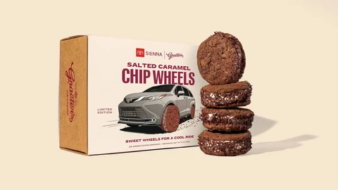 Toyota Sienna inspira un nuevo sándwich helado