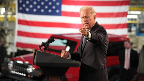 Joe Biden mostró su apoyo a la UAW