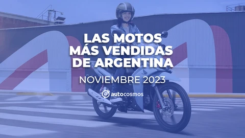Las motos más vendidas de Argentina en noviembre de 2023
