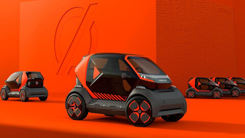 Mobilize EZ-1, el nuevo sistema de car-sharing de Renault y devela un biplaza eléctrico