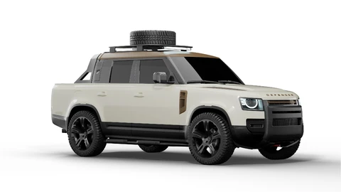 Heritage Customs tunea el Land Rover Defender en una pickup todoterreno