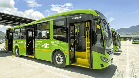 229 nuevos buses eléctricos de BYD llegan para movilizar a los habitantes de Usme