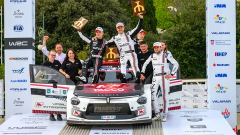 Lancia vuelve a la victoria en un fecha del mundial de rally