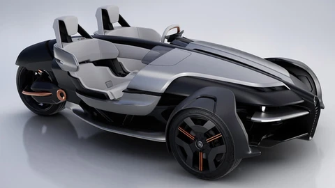 Yamaha Tricera, futurista reinterpretación de los vehículos de tres ruedas