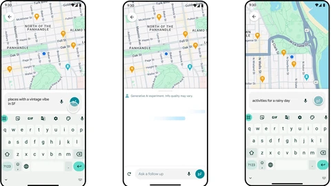 Google Maps anuncia la integración de las primeras funciones de Inteligencia Artificial