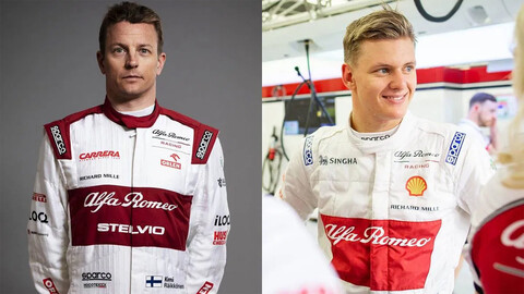 Schumacher y Raikkonen podrían ser la dupla de Alfa Romeo para 2021