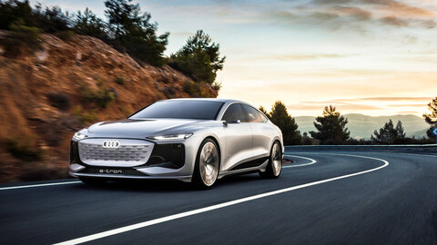 Audi A6 e-tron Concept: Con la autonomía e iluminación del futuro
