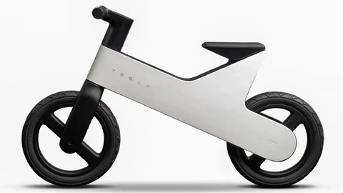 Tesla presenta una bicicleta de balance para niños