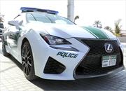 Lexus RC F, la nueva dquisición de la policía de Dubái 