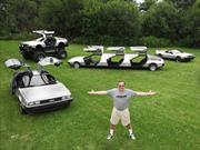 Esta es la colección más extravagante del DeLorean DMC12