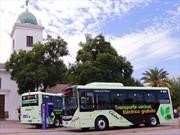 Sigue creciendo la flota de buses eléctricos en Santiago