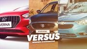 Chevrolet Sail vs Hyundai Verna vs Suzuki Dzire, sedanes luchando contra la extinción