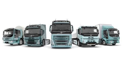 Volvo Trucks lanza una completa línea de camiones y tractocamiones eléctricos