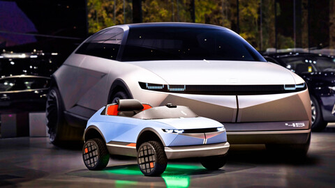 Hyundai construye un auto de juguete eléctrico