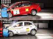 Kia Rio4 y al Chevrolet Onix obtienen 0 estrellas en pruebas de Latin NCAP