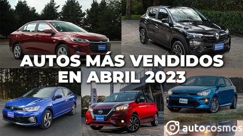 Los 10 autos más vendidos en abril 2023