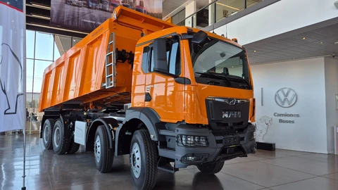 Nuevo MAN TGS 50.480 BB 8x4 Tolva 2026 con motor Euro 6e