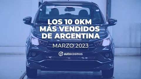Los 10 autos más vendidos en Argentina en marzo de 2023