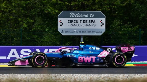 Franco Colapinto terminó en los puntos en el GP  de Bélgica 2026