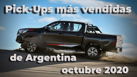 Top 10 Las pick ups más vendidas de Argentina en octubre de 2020