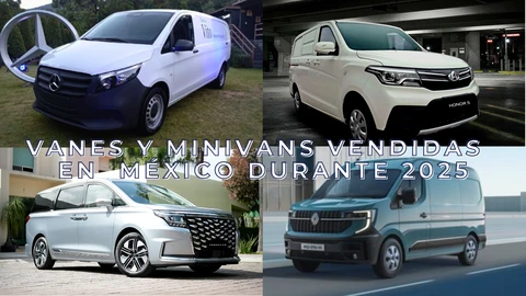 Estas son las vanes y minivans vendidas en México durante 2025