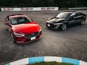 Frente a frente: Honda Accord 2018 vs Mazda 6 2019