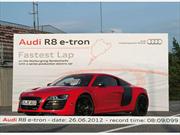 Audi R8 e-tron establece récord mundial en Nürburgring