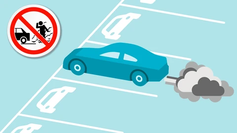 Increíble: te multan por dejar el auto encendido mucho tiempo