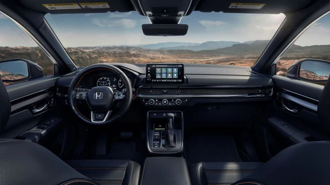 Esta es la primera imagen del interior del Honda CR-V 2023