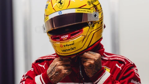 Fórmula 1 2025: Lewis Hamilton sufrió un accidente en el test de Barcelona