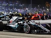 F1 GP de Singapur 2018: Hamilton ya acaricia el campeonato