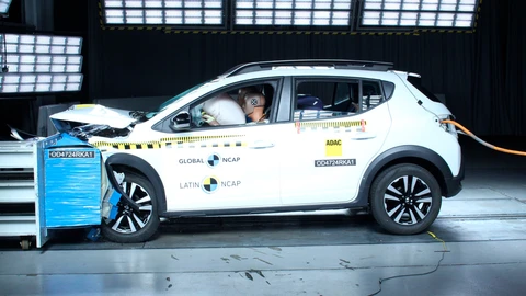 Así le fue al Renault Kardian en las pruebas de seguridad de Latin NCAP