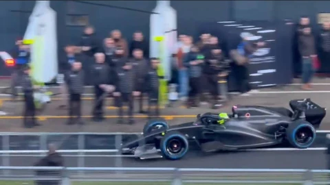 Fórmula 1 2026: Cadillac y Checo Pérez hicieron el primer shakedown de su auto