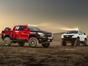 Chevrolet Colorado ZR2 AEV concept y Colorado ZR2 Race Development Truck, dos pickups superiores 