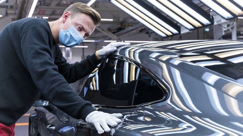 Audi inicia la producción del e-tron GT en Alemania