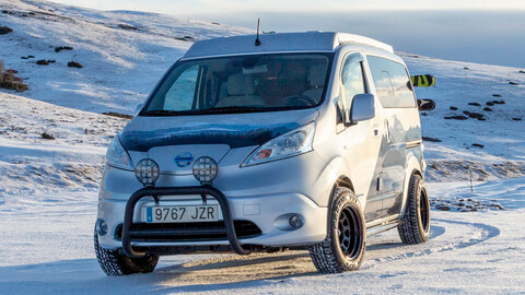 Nissan e-NV200 Winter Camper Concept: una van eléctrica con capacidades todoeterreno