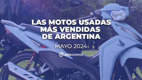 Las motos usadas más vendidas de Argentina en mayo de 2024