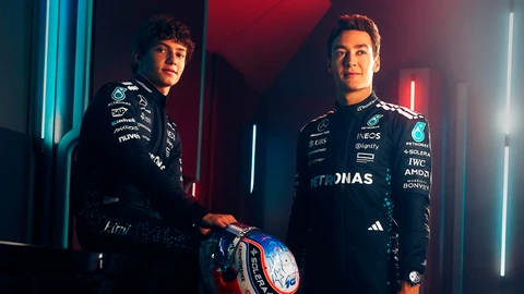 F1: Mercedes confirma a George Russell y Kimi Antonelli para 2026