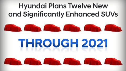 Hyundai planea una invasión de SUVs y una pick up en 2021