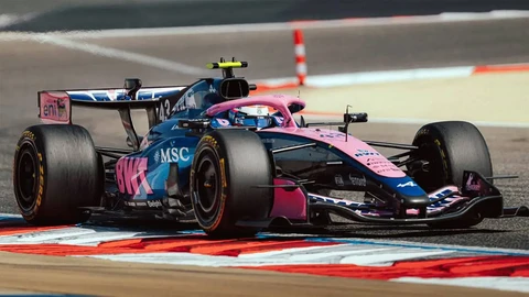 Franco Colapinto termió con buen ritmo la pre temporada de la F1