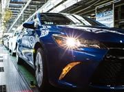 Toyota establece récord de producción en Norteamérica durante 2016